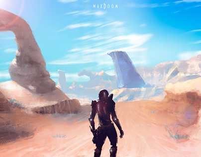 "Mass Effect Andromeda" fanart landscapes