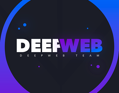Анимированный рекламный баннер для "DeepWeb"