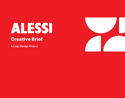 Alessi - Mock Logo Redesign Project (Creative Brief)