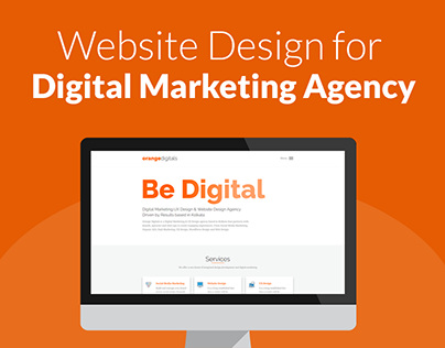 Website Design and Development for Digital Agency