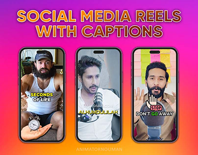 Social media reels with captions | IG, FB, YT, Tiktok