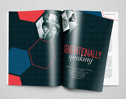 'Generationally Speaking' Publication Design