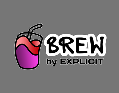Brew By Explicit Logo Design