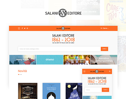 Salani Editori | Website redesign
