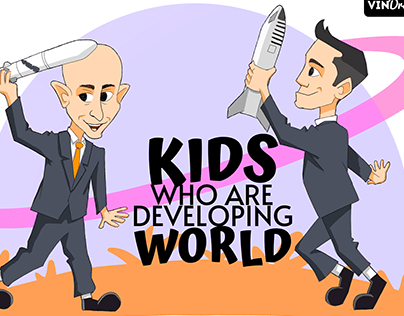 Kids who are developing World