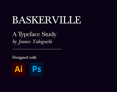 Baskerville Typeface Study