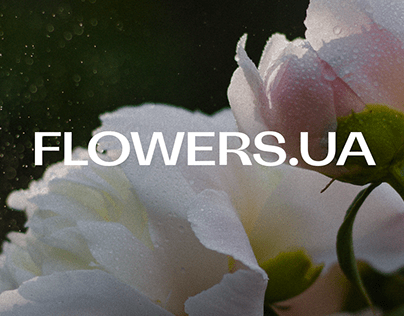 REDESIGN CONCEPT for flowers delivery shop Flowers.ua