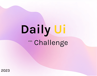 Daily Ui challenge Update every day.