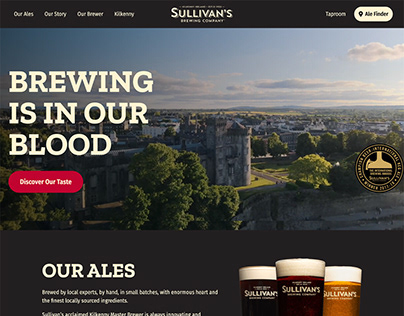Sullivan's Brewing Company Website
