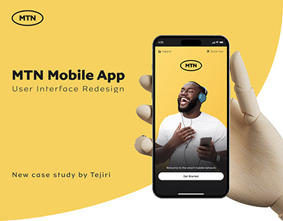 MTN Mobile App & Website UI Redesign