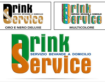progetto logo per società di bevande