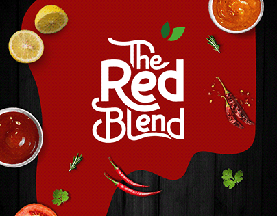 The Red Blend - Logo Design