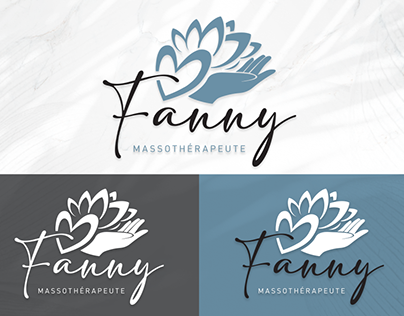 Création de logo Fanny Massothérapeute
