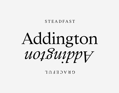 Addington CF graceful & bold serif