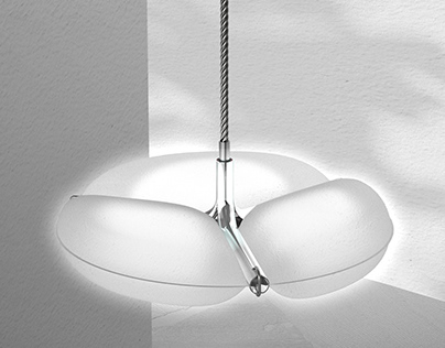 Cloud Lamp _ No screw Pendant Lamp Design