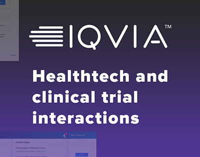 IQVIA - Healthtech and clinical trial interactions