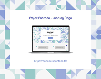 Projet Pantone - Landing Page