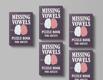 Missing Vowels Puzzle Book For Adults