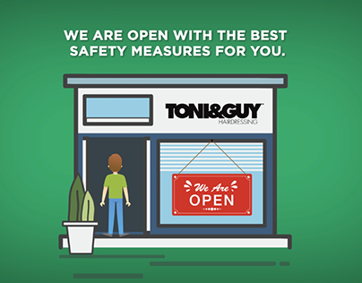Tony&Guy Safety measures