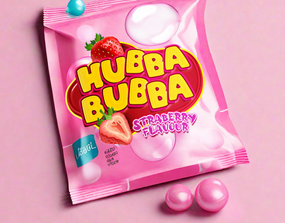 HUBBA BUBBA | Bubble Gum Packaging Design