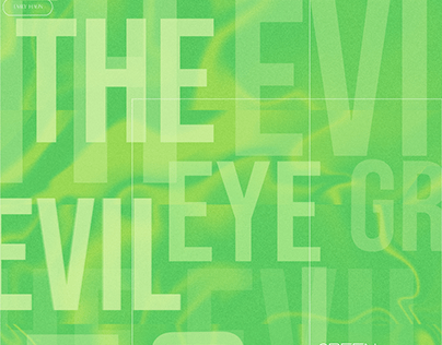 Evil Eye typographic poster series