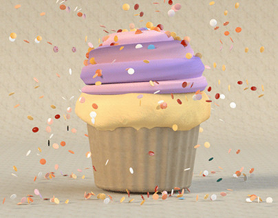 Logo Animation: Sprinkles Cupcakes
