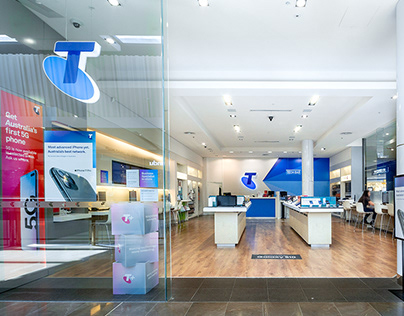 Telstra Store, InVue OnePOD - Editorial Photography