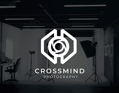 Crossmind studios logo with full brand identity