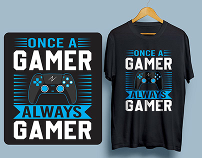 Gaming T-Shirt Design,