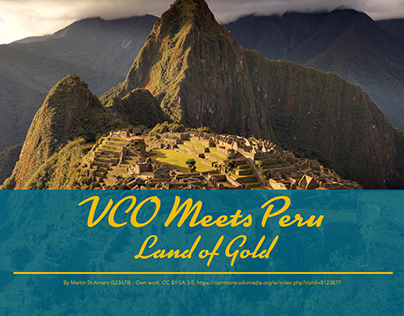 VCO Meets Peru: Land of Gold Invitation