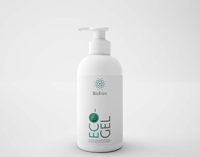 Дизайн упаковки ECO GEL BioTrim с ароматом лайма