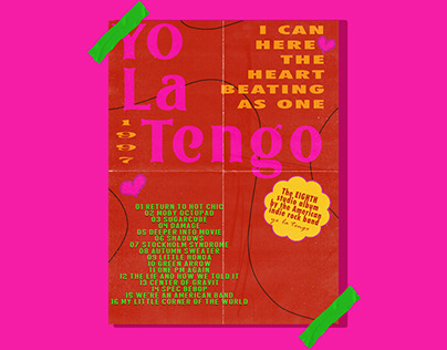 YO La Tengo Album Flyer