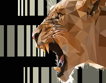 Geometric Lion Projects | Photos, videos, logos, illustrations and branding  on Behance