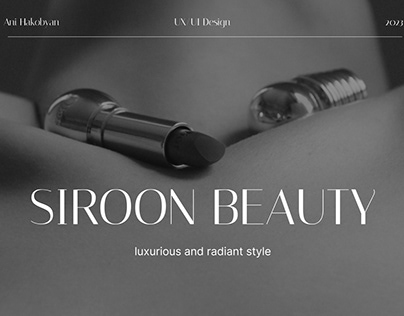 Siroon beauty-Makeup/skin care e-commerce website