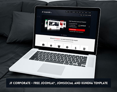 JF Corporate - FREE Joomla, JomSocial & Kunena Template