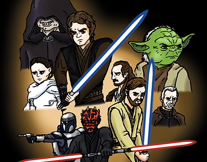 The Prequel Trilogy Poster