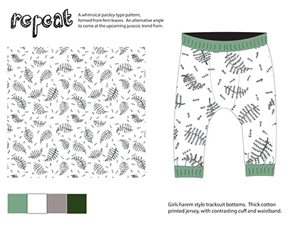 Childrenswear Placement and Repeat Print 2015