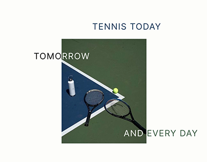 Мобильный сайт для теннисного клуба
