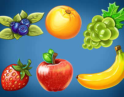 Game Art Fruits