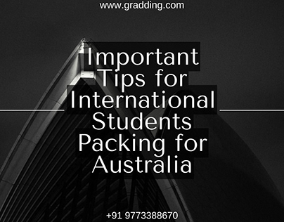 Important tips for international students packing
