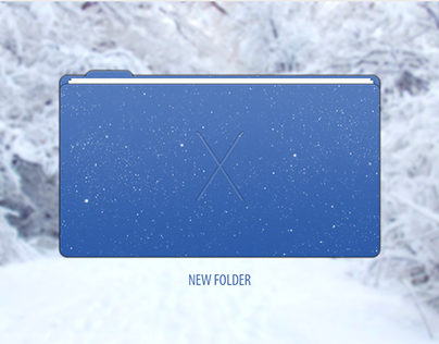 Mac OS X 11 Concept Folder
