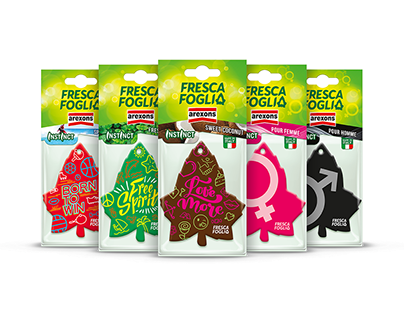 Fresca Foglia Arexons Restyling logo e packaging