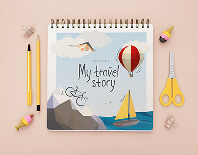 Illustration "My travel story"