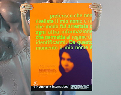 Poster for Amnesty International