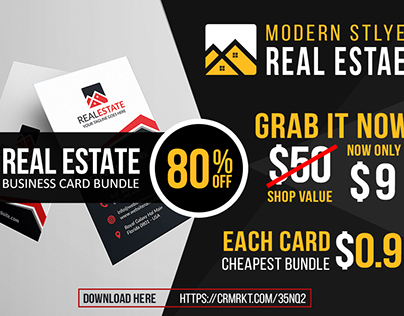 Real Estate Business Card Bundle