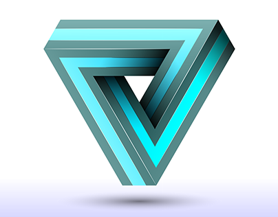 Impossible Objects | Infinite loop | Polygon | 3D logo