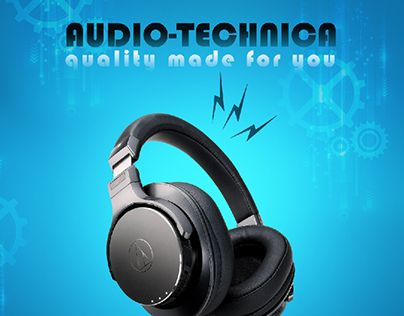 Audio Technica headphones design