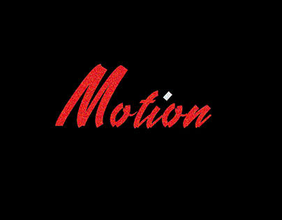 Motion Lettering