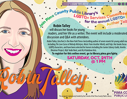 Flyer for Robin Talley PCLP