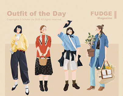 Illustration ｜Outfit of the day